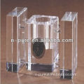 Best Selling Crystal Pen Holder with Clock